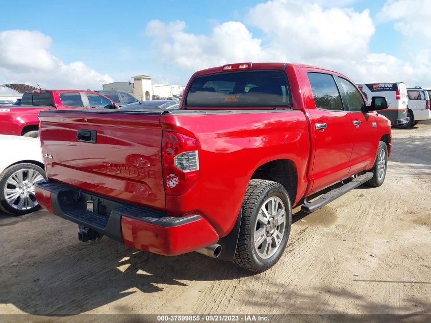 2016 TOYOTA TUNDRA 4WD TRUCK PLATINUM/1794 5TFAW5F10GX494605