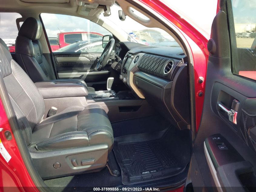 2016 TOYOTA TUNDRA 4WD TRUCK PLATINUM/1794 5TFAW5F10GX494605