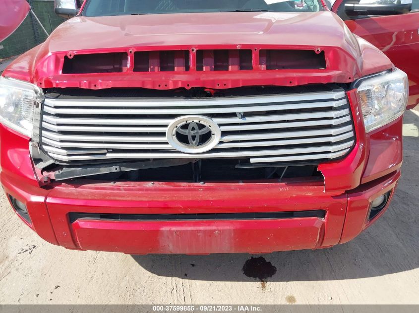 2016 TOYOTA TUNDRA 4WD TRUCK PLATINUM/1794 5TFAW5F10GX494605