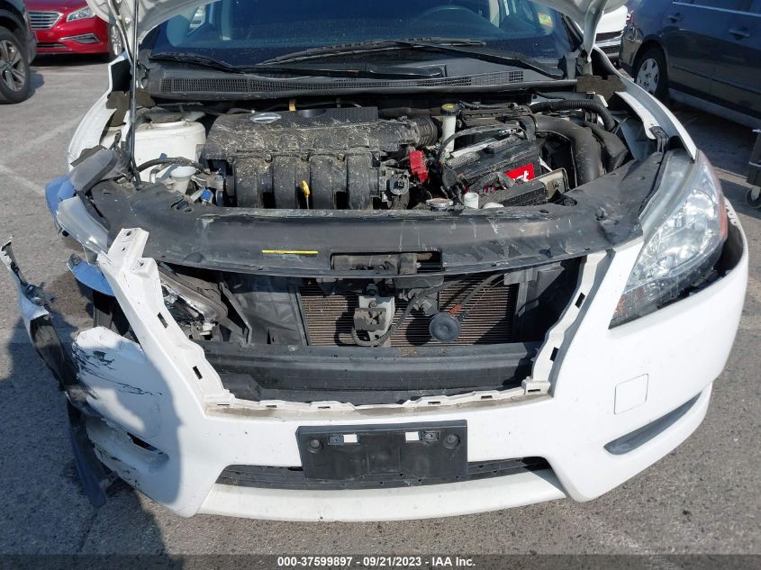 2015 NISSAN SENTRA SR/SL/S/SV/FE+ S - 3N1AB7AP9FY285141