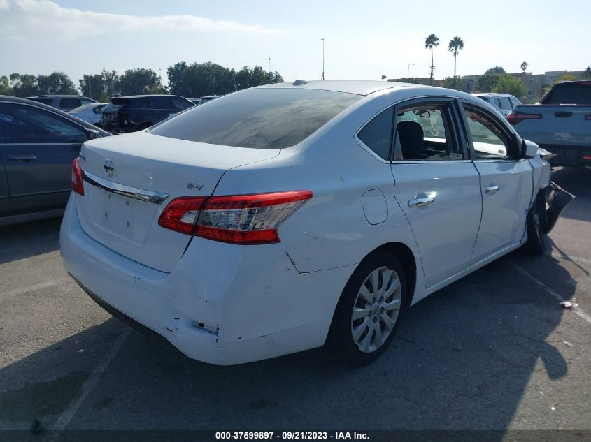 2015 NISSAN SENTRA SR/SL/S/SV/FE+ S - 3N1AB7AP9FY285141
