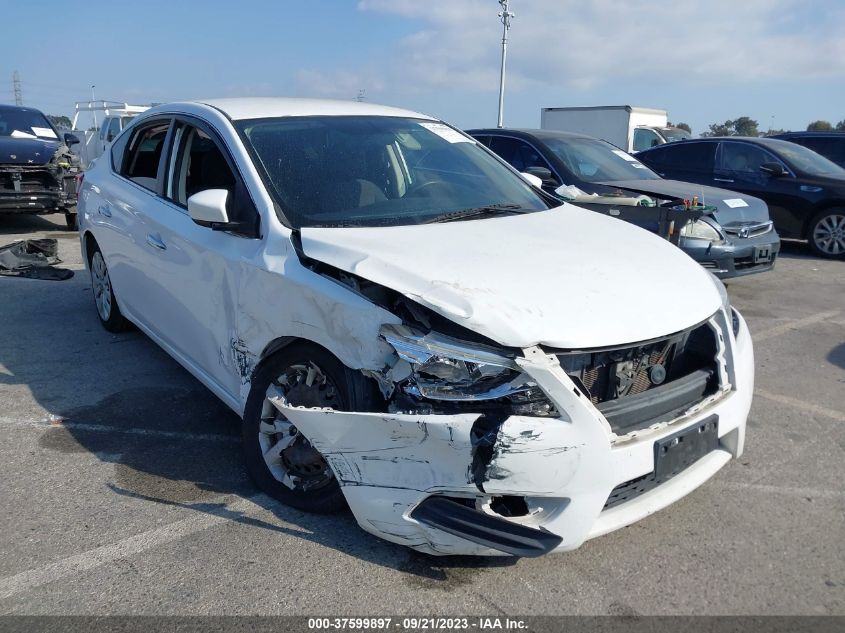 2015 NISSAN SENTRA SR/SL/S/SV/FE+ S - 3N1AB7AP9FY285141