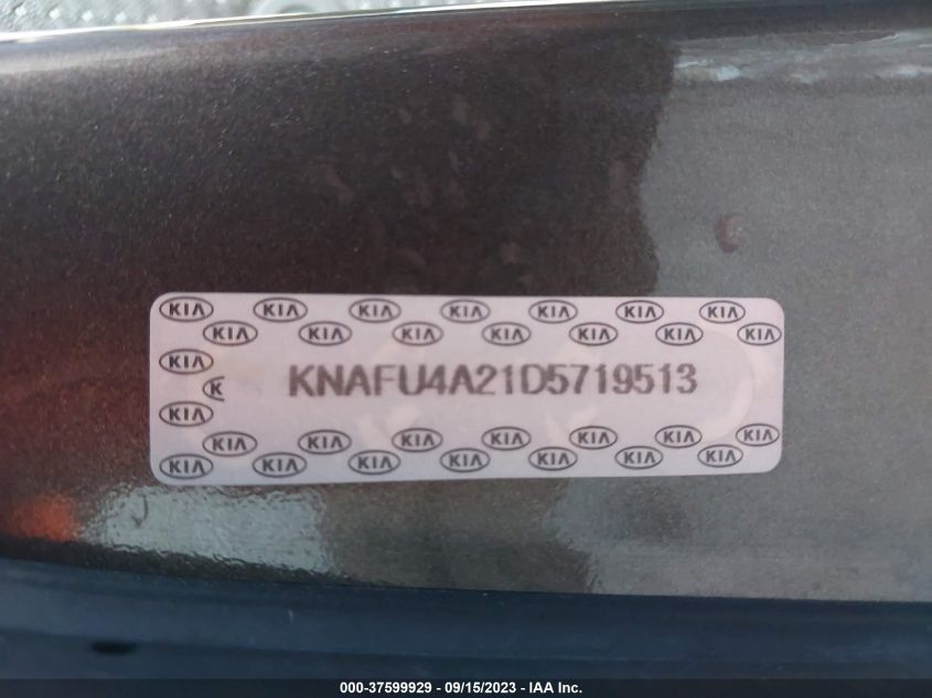 2013 KIA FORTE EX - KNAFU4A21D5719513