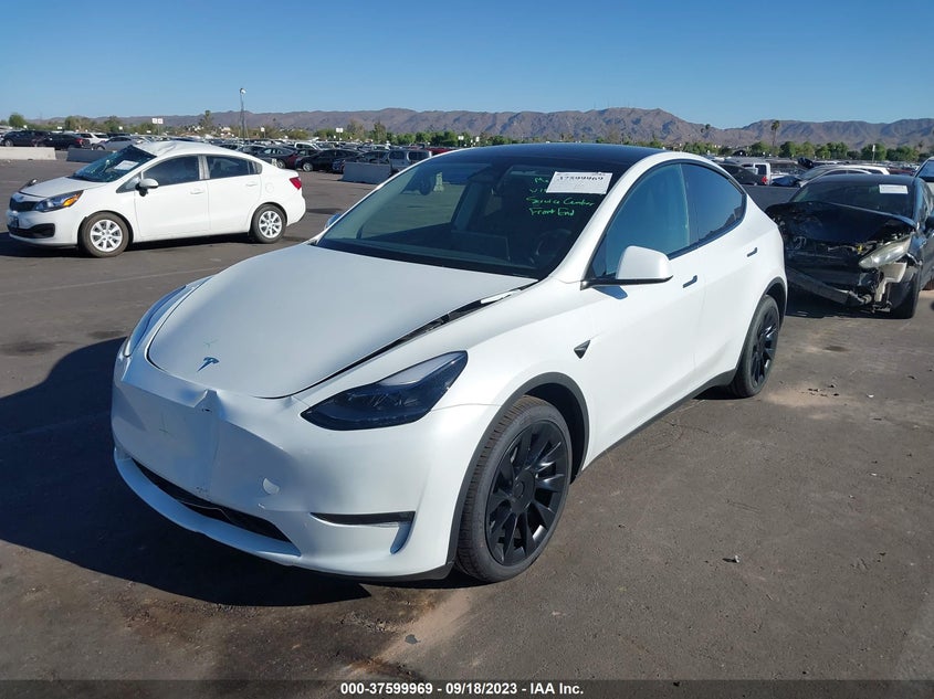 VIN 7SAYGDEE0PF832527 2023 TESLA MODEL Y LONG RANGE