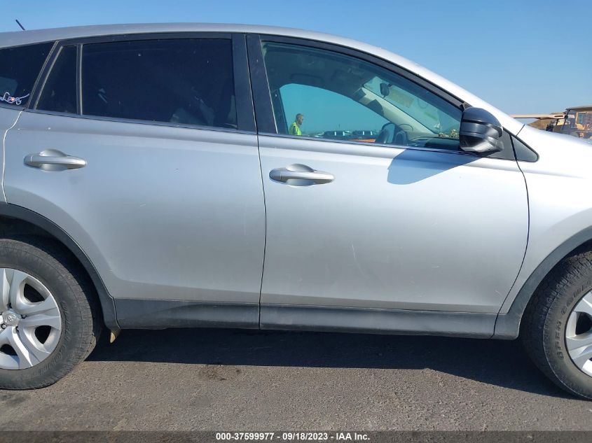 2013 TOYOTA RAV4 LE - 2T3BFREV3DW028019