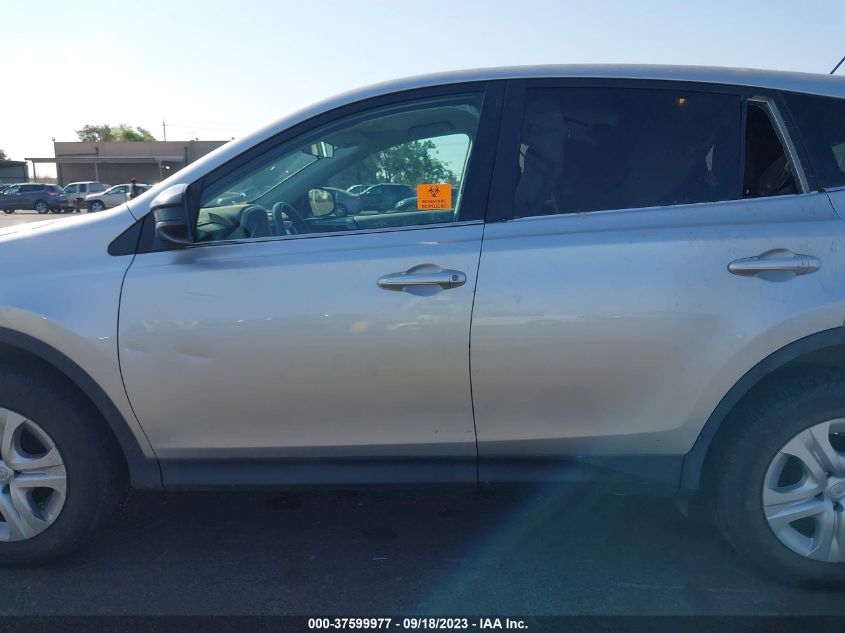 2013 TOYOTA RAV4 LE - 2T3BFREV3DW028019