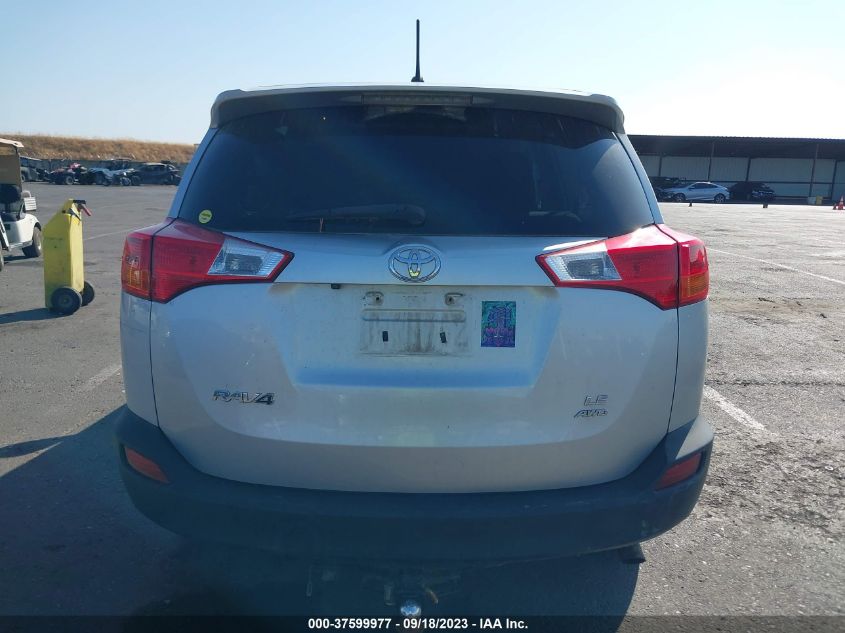 2013 TOYOTA RAV4 LE - 2T3BFREV3DW028019