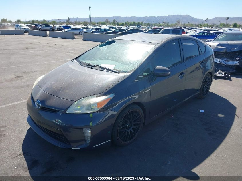 2014 TOYOTA PRIUS FOUR/FIVE/THREE/ONE/TWO - JTDKN3DUXE1759961