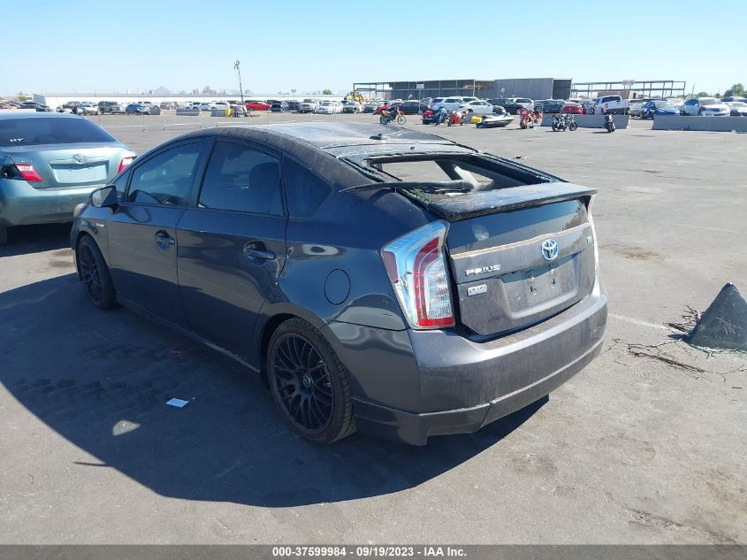 2014 TOYOTA PRIUS FOUR/FIVE/THREE/ONE/TWO - JTDKN3DUXE1759961