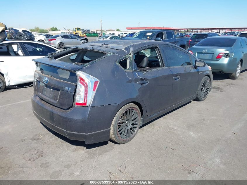 2014 TOYOTA PRIUS FOUR/FIVE/THREE/ONE/TWO - JTDKN3DUXE1759961