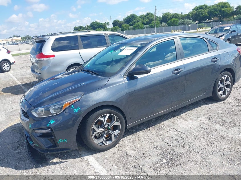 VIN 3KPF24ADXME339679 2021 KIA FORTE LXS