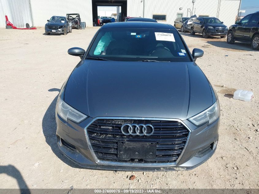 2017 AUDI A3 SEDAN PREMIUM - WAUB8GFF6H1011089