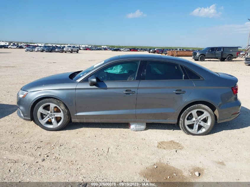 2017 AUDI A3 SEDAN PREMIUM - WAUB8GFF6H1011089