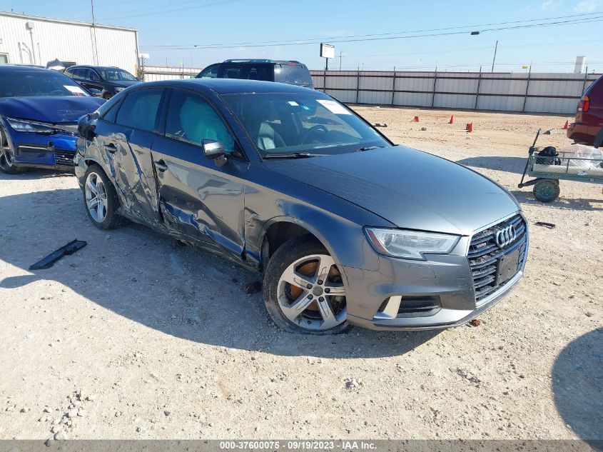 2017 AUDI A3 SEDAN PREMIUM - WAUB8GFF6H1011089