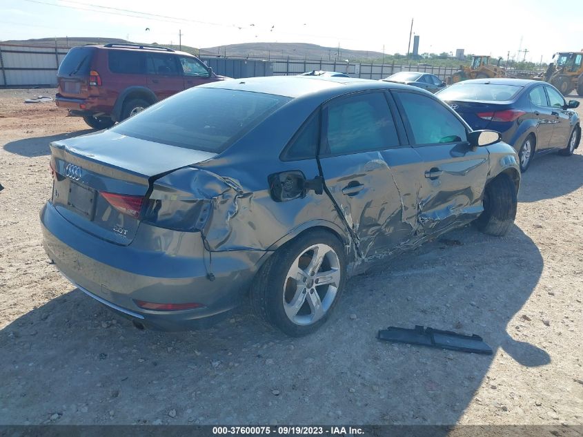 2017 AUDI A3 SEDAN PREMIUM - WAUB8GFF6H1011089