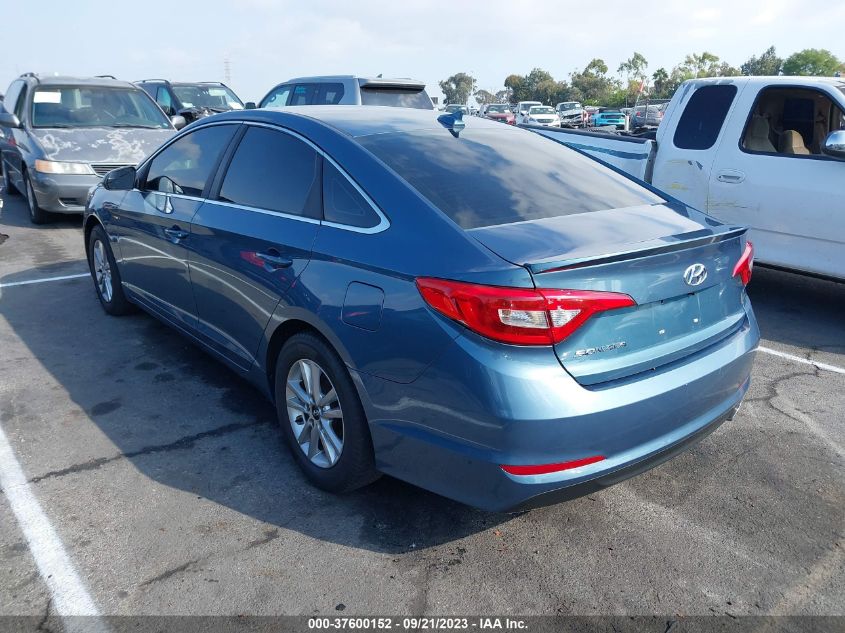 2016 HYUNDAI SONATA 2.4L SE - 5NPE24AF1GH376908