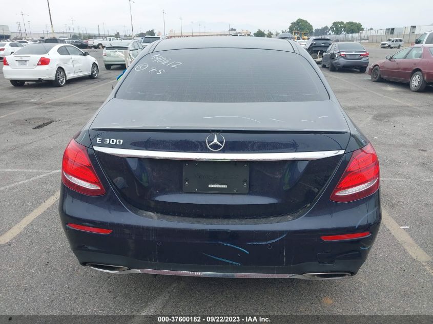 2018 MERCEDES-BENZ E 300 WDDZF4JBXJA340612
