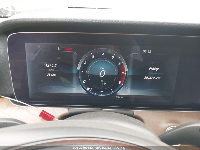 2018 MERCEDES-BENZ E 300 WDDZF4JBXJA340612
