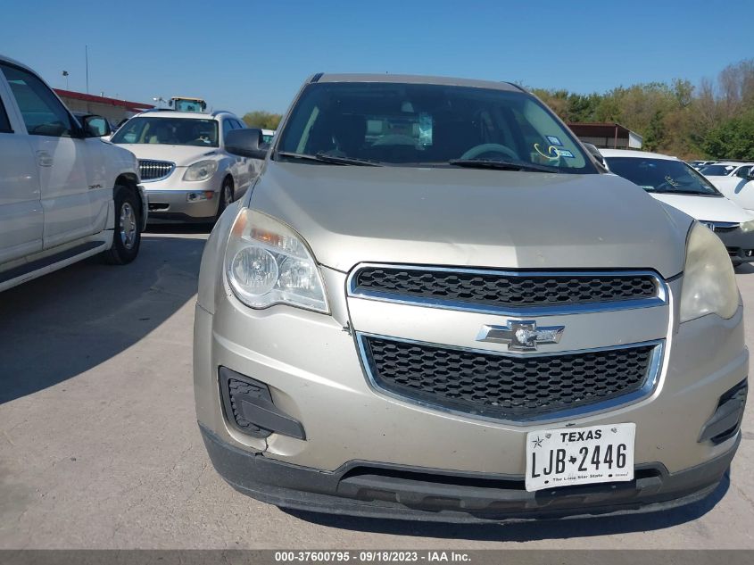 2013 CHEVROLET EQUINOX LS - 2GNALBEK4D1175032