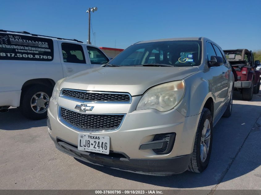 2013 CHEVROLET EQUINOX LS - 2GNALBEK4D1175032