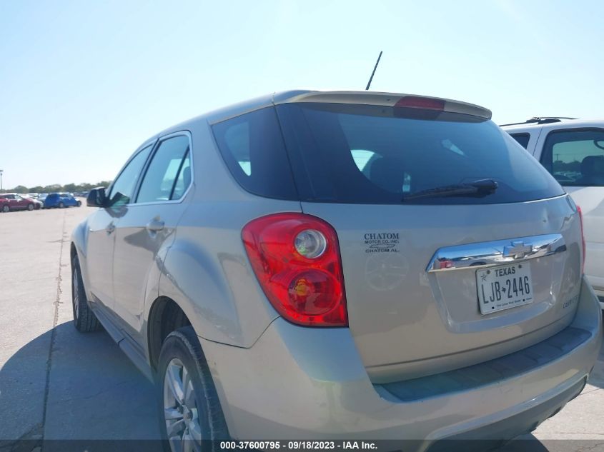 2013 CHEVROLET EQUINOX LS - 2GNALBEK4D1175032