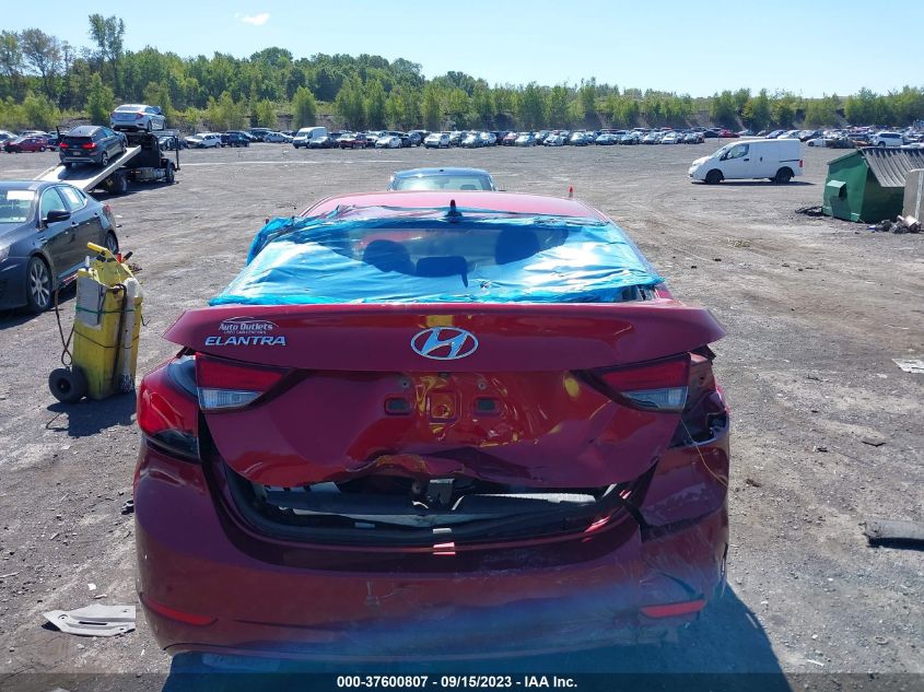 2016 HYUNDAI ELANTRA SE - 5NPDH4AE0GH693371