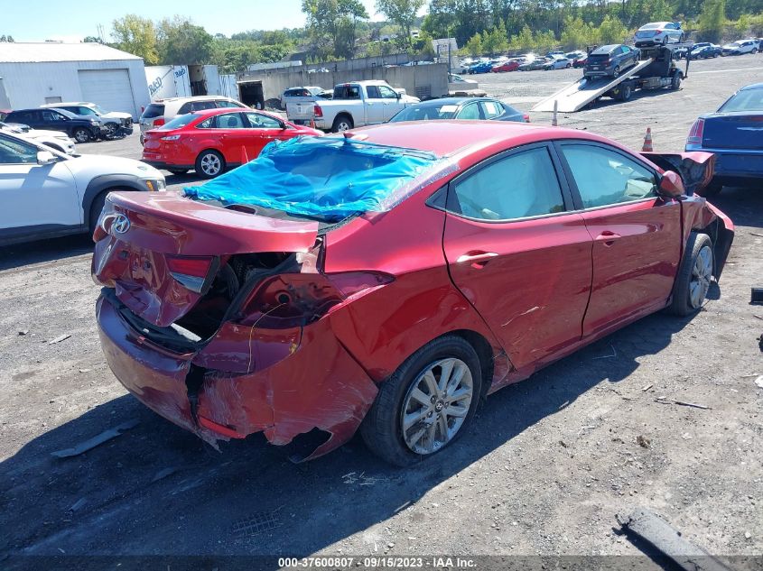 2016 HYUNDAI ELANTRA SE - 5NPDH4AE0GH693371