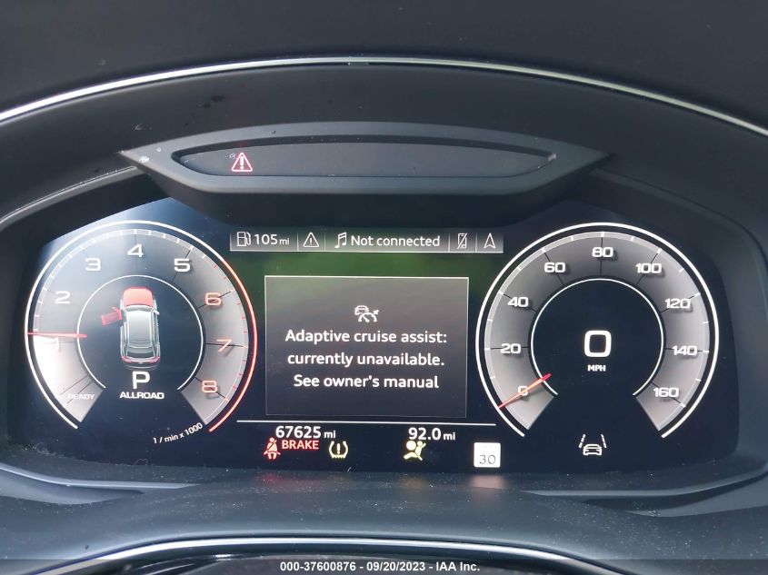 2019 AUDI Q8 PRESTIGE WA1FVAF11KD007000