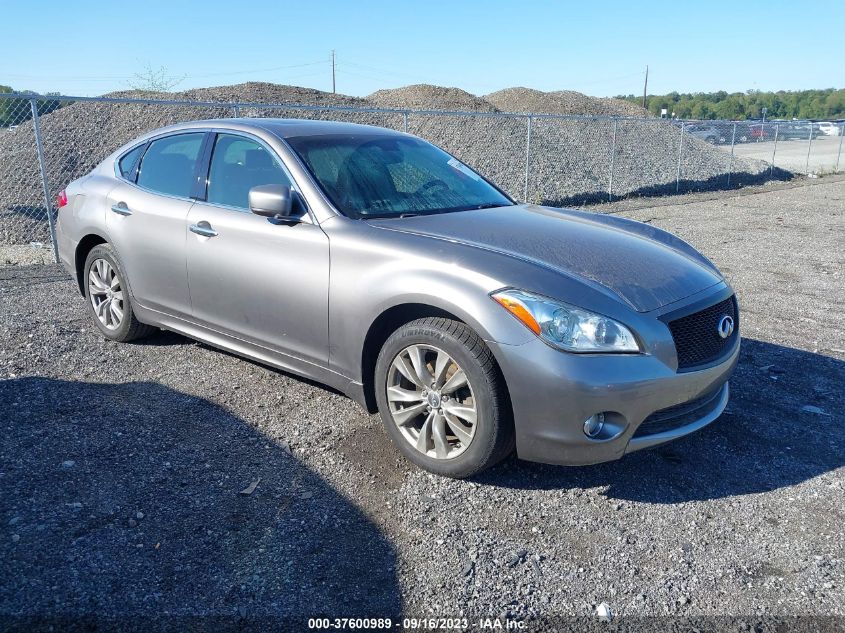 Lot #2539238221 2012 INFINITI M37X salvage car