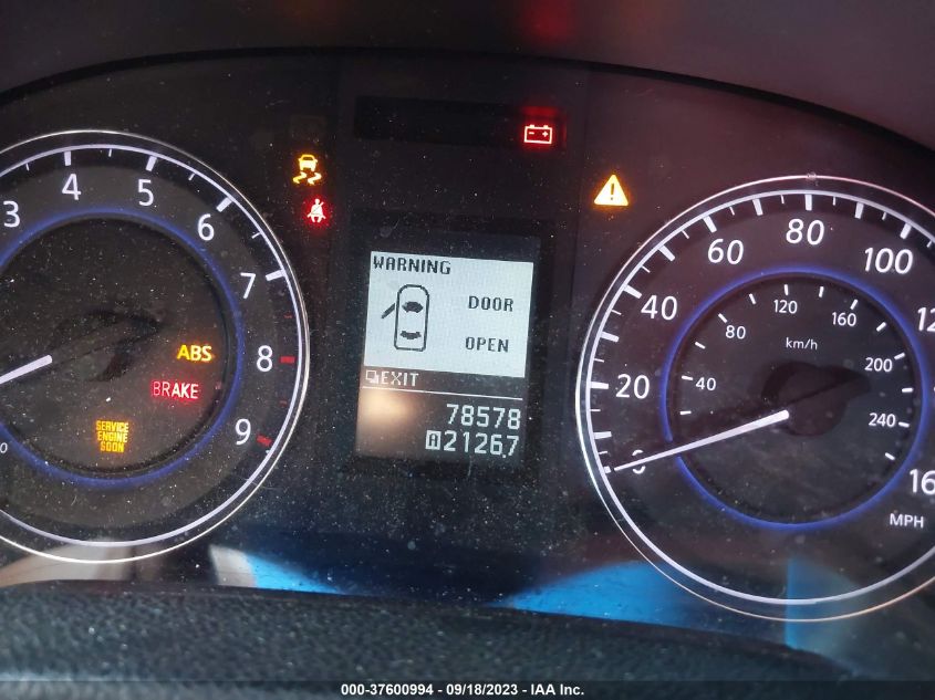 2013 INFINITI G37 COUPE IPL - JN1CV6EK7DM921726