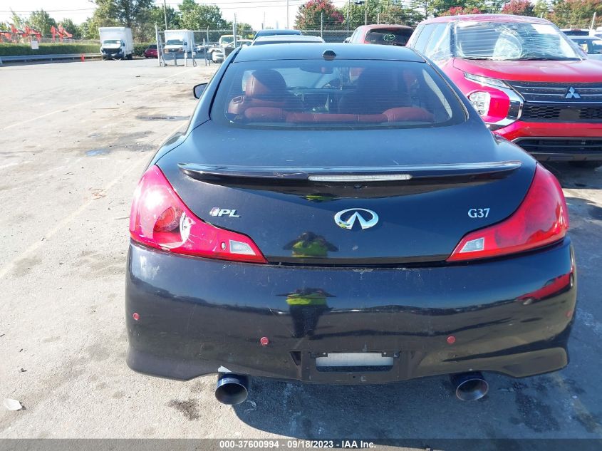 2013 INFINITI G37 COUPE IPL - JN1CV6EK7DM921726
