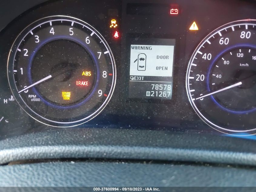 2013 INFINITI G37 COUPE IPL - JN1CV6EK7DM921726