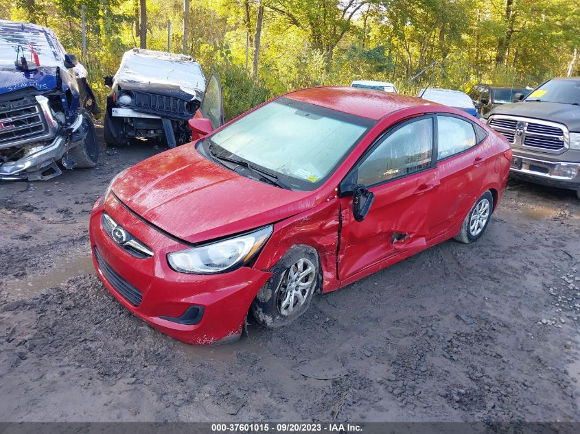 2014 HYUNDAI ACCENT GLS/GS - KMHCT4AE9EU738316