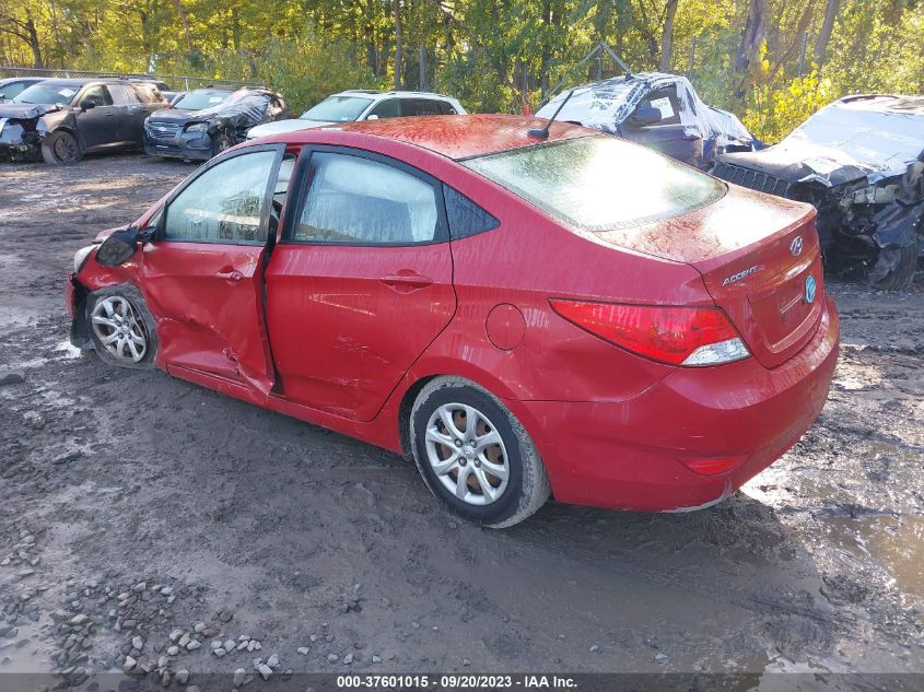 2014 HYUNDAI ACCENT GLS/GS - KMHCT4AE9EU738316
