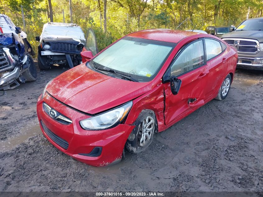 2014 HYUNDAI ACCENT GLS/GS - KMHCT4AE9EU738316