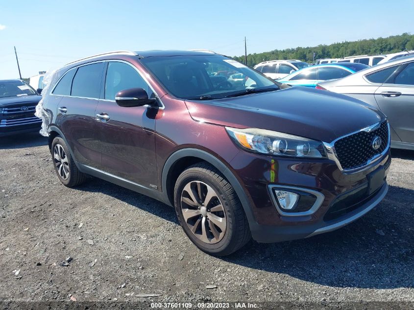 2016 KIA SORENTO EX - 5XYPHDA13GG023802