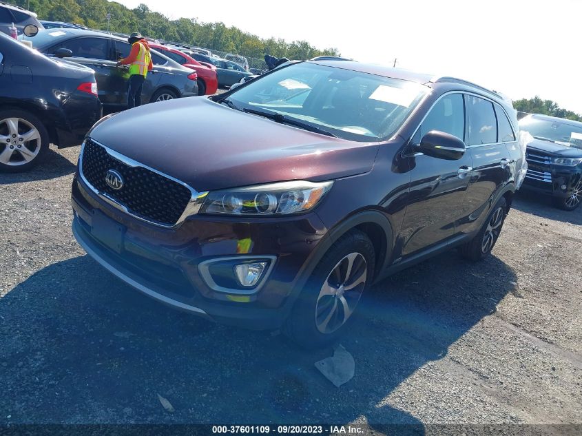 2016 KIA SORENTO EX - 5XYPHDA13GG023802