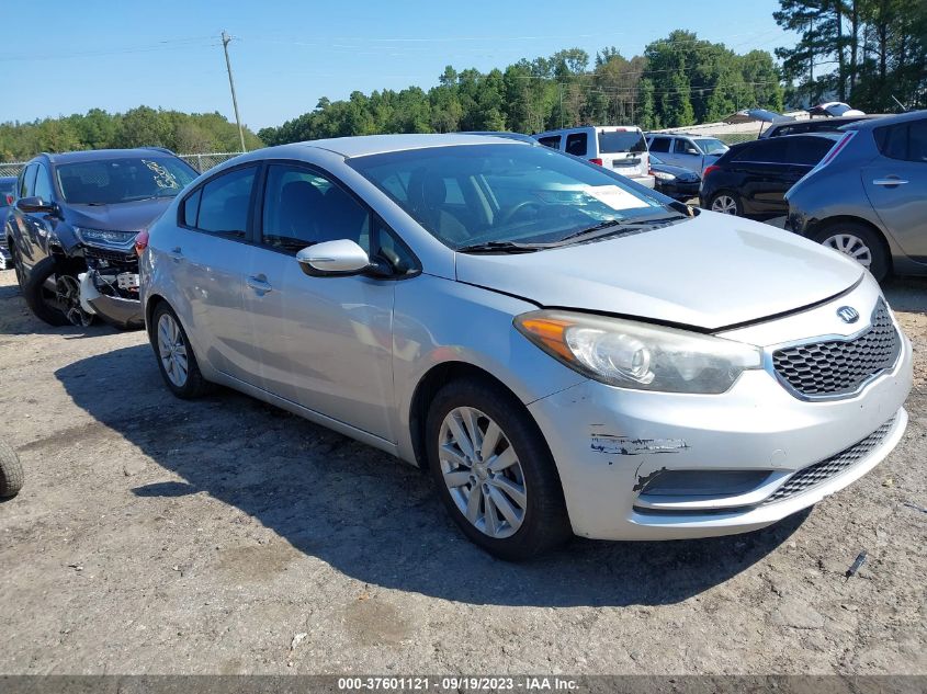2015 KIA FORTE LX - KNAFX4A64F5384616