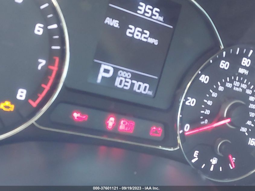 2015 KIA FORTE LX - KNAFX4A64F5384616