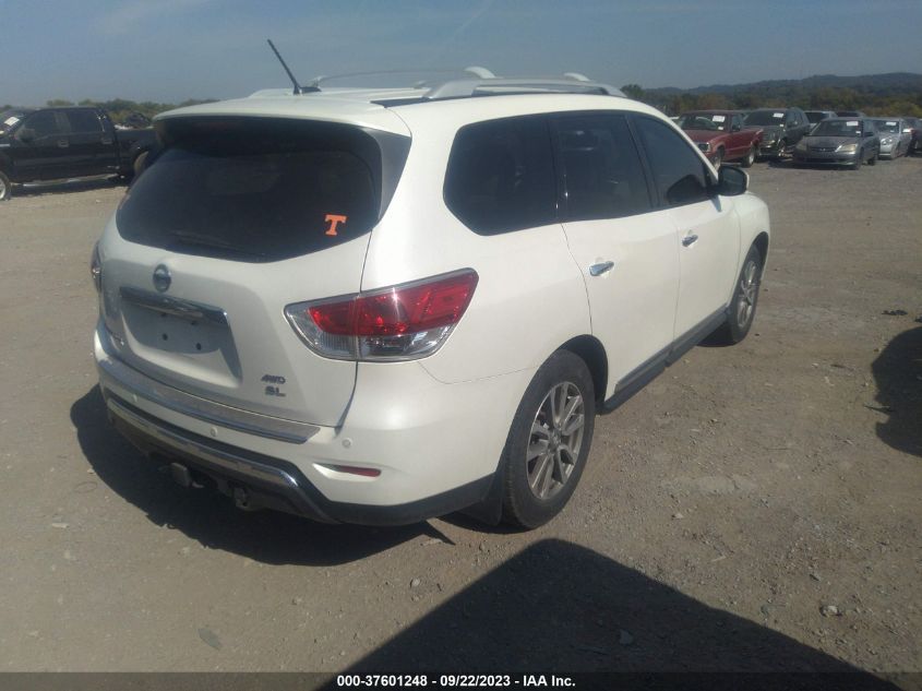 2016 NISSAN PATHFINDER SL - 5N1AR2MM3GC604200