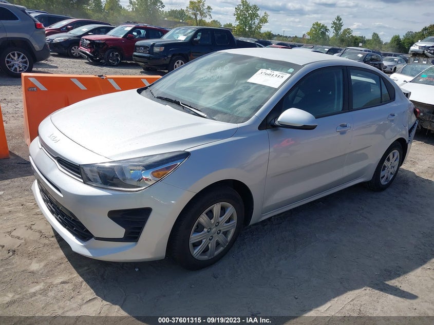 VIN 3KPA24AD2NE438136 2022 KIA RIO LX/S