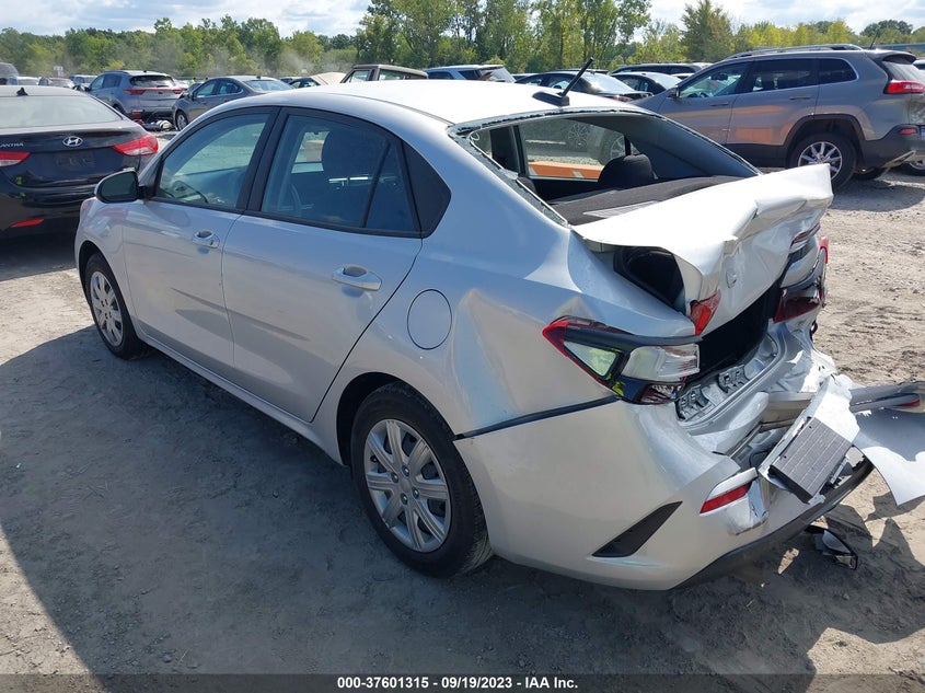 VIN 3KPA24AD2NE438136 2022 KIA RIO LX/S