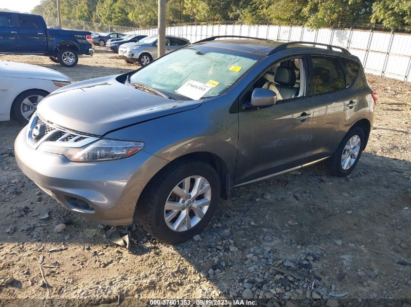 2014 NISSAN MURANO S/SV/SL/LE - JN8AZ1MW8EW530708