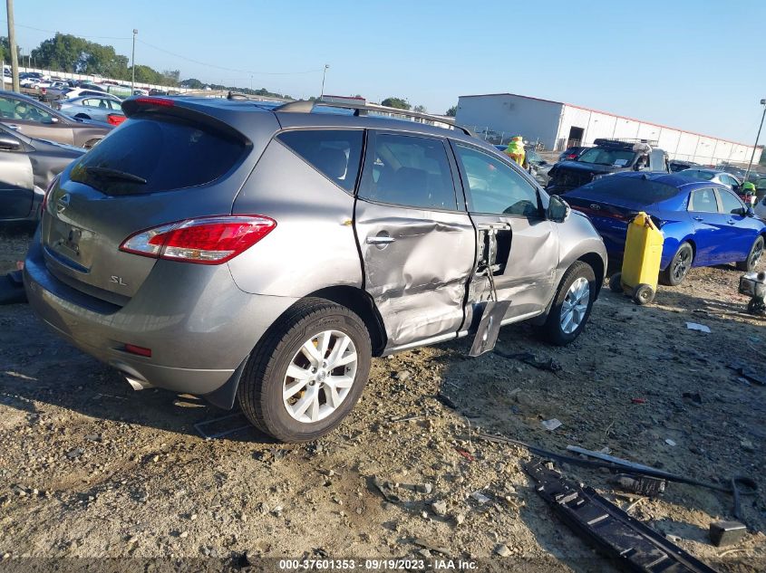 2014 NISSAN MURANO S/SV/SL/LE - JN8AZ1MW8EW530708
