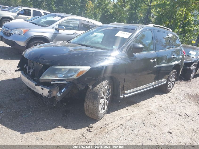 2013 NISSAN PATHFINDER SL - 5N1AR2MN7DC646941