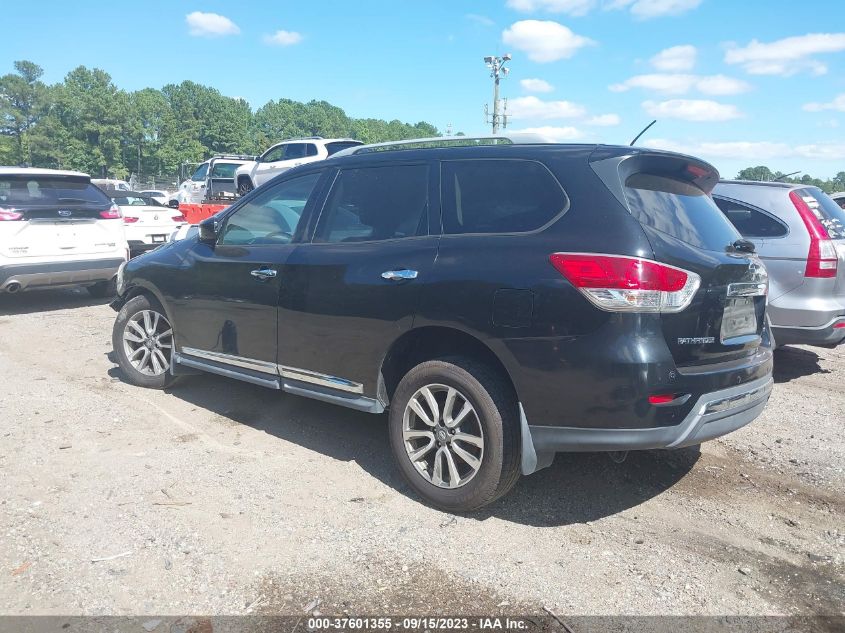 2013 NISSAN PATHFINDER SL - 5N1AR2MN7DC646941