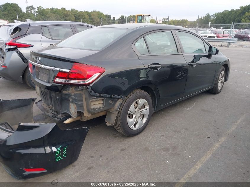 2015 HONDA CIVIC LX - 19XFB2F5XFE018931