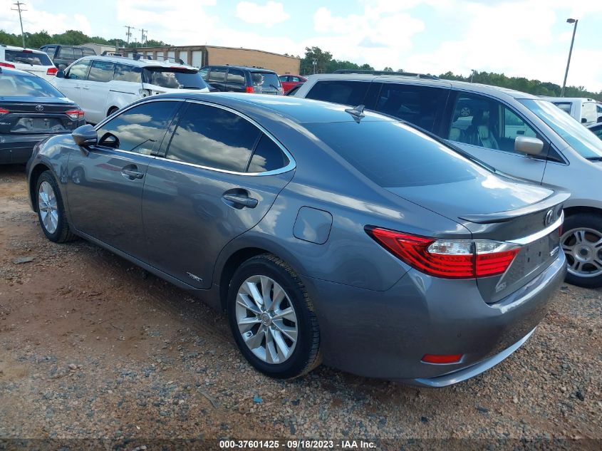 2013 LEXUS ES 300H HYBRID JTHBW1GG9D2027206