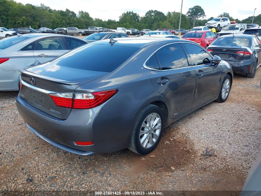 2013 LEXUS ES 300H HYBRID JTHBW1GG9D2027206