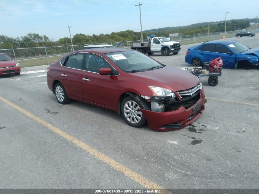 2015 NISSAN SENTRA SV - 3N1AB7AP6FY347112